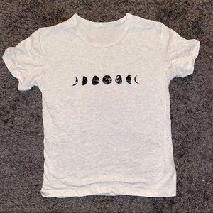 Cute moon T shirt